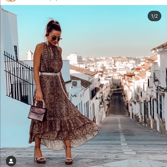 Zara metal jeweled belt bloggers favorite - Picture 5 of 7